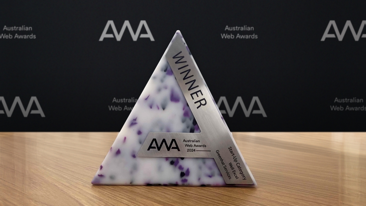 Greenhat wins best in Start-up category at 2024 Australian Web Awards