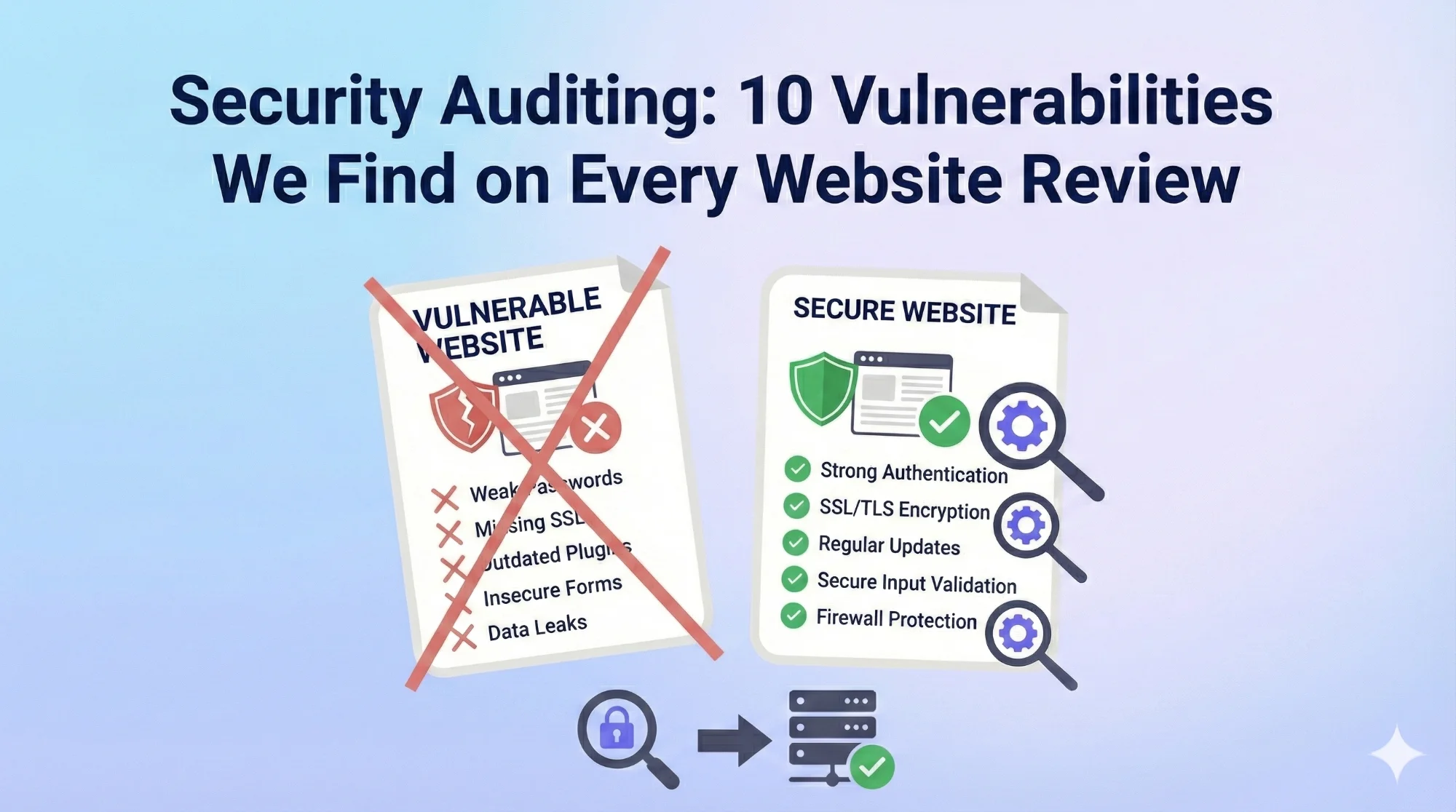 Security Auditing: 10 Vulnerabilities We Find on Every Website Review