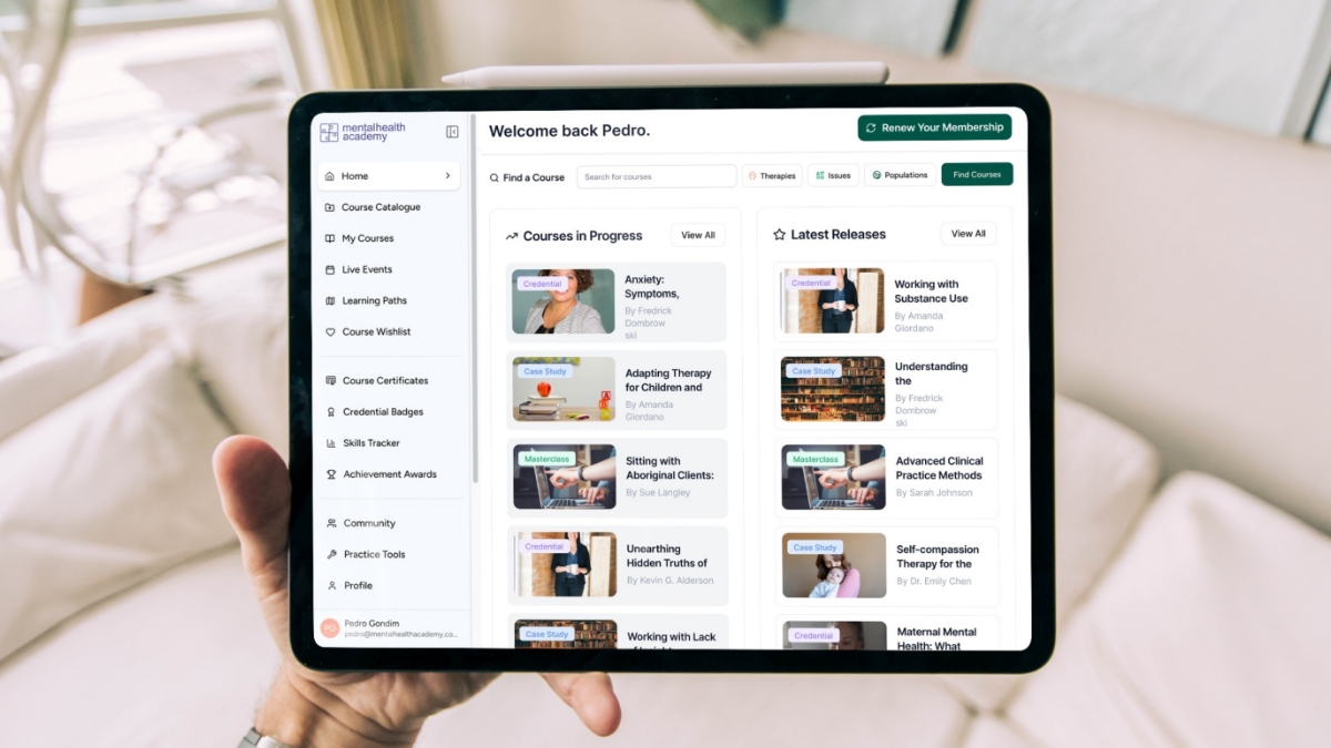Mental Health Academy: An End-to-End Digital Transformation